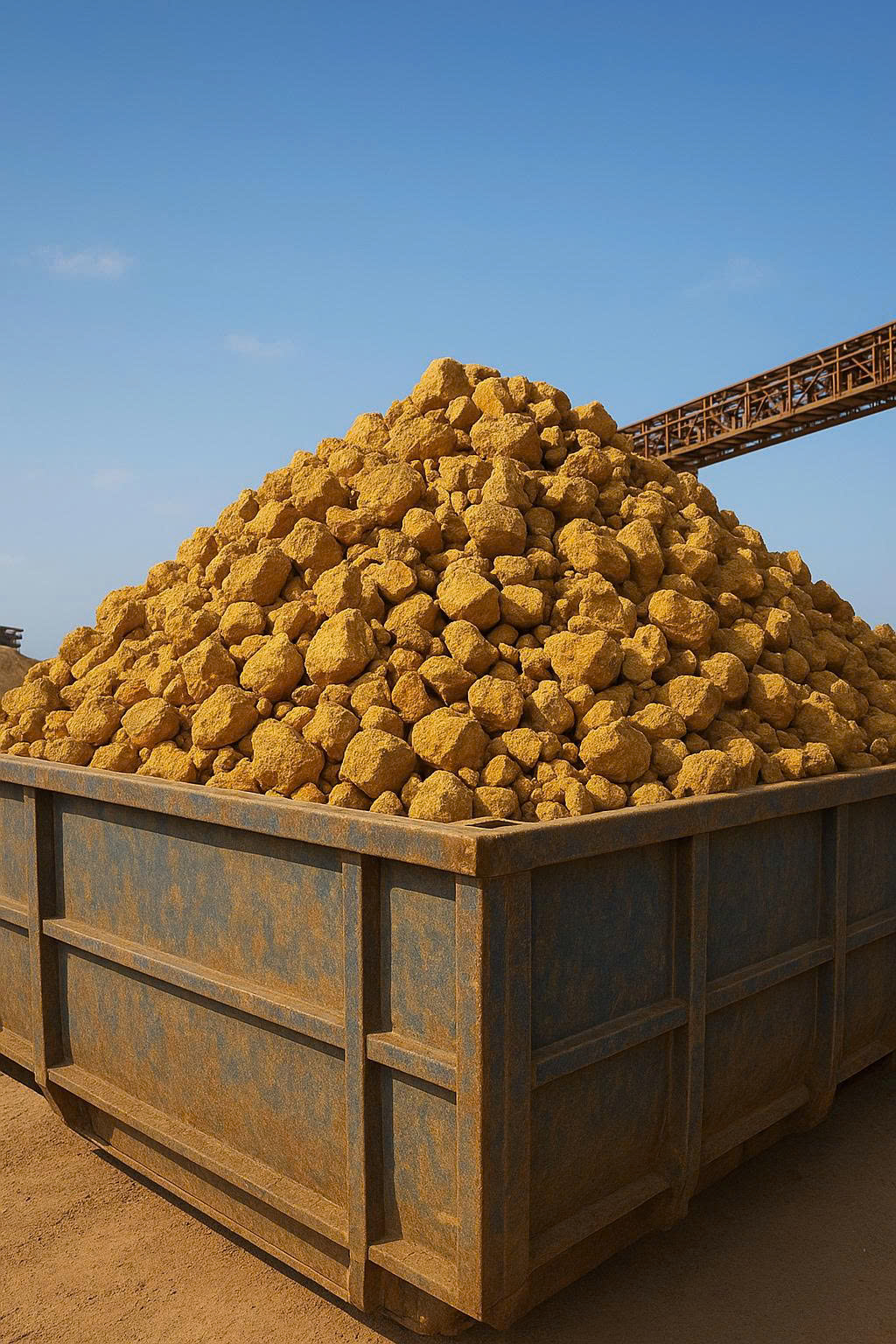 Quặng Phosphate size cục